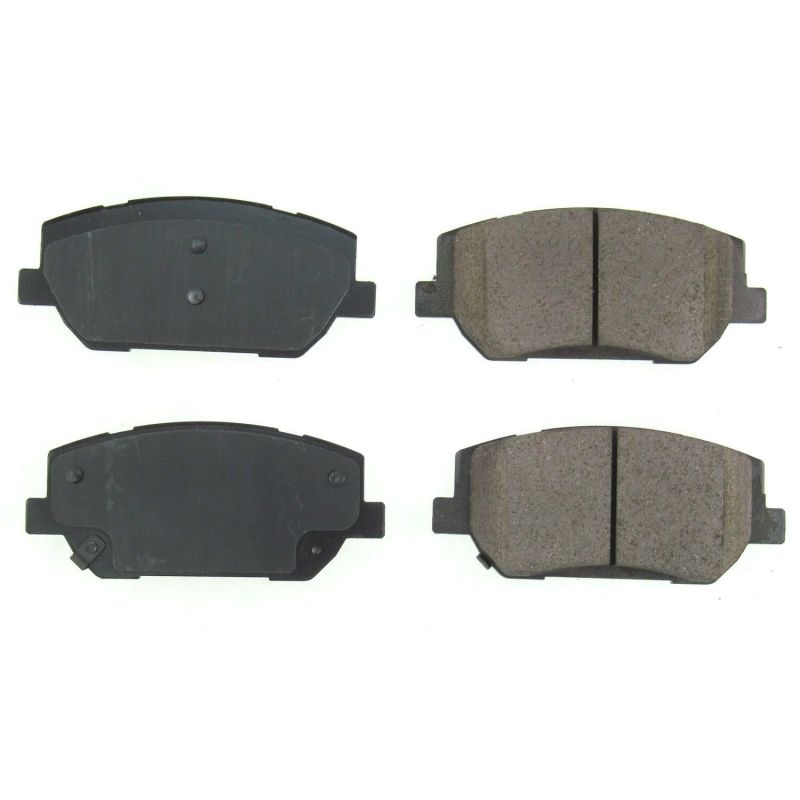 Power Stop 2019 Hyundai Santa Fe Front Z16 Evolution Ceramic Brake Pads PowerStop