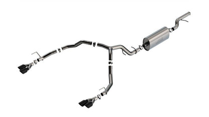 Borla 2021-2023 Chevrolet Tahoe Premier Cat-Back Exhaust System Touring Part 140856BC Borla