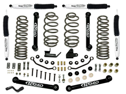 Tuff Country 4" EZ-Ride Lift Kit w/SX8000 Shocks – 1997–2002 Jeep Wrangler TJ (44900KN)