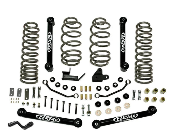Tuff Country 4" EZ-Ride Lift Kit – 1997–2002 Jeep Wrangler TJ (No Shocks) (44900K)