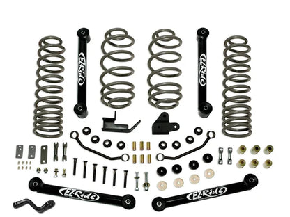 Tuff Country 4" EZ-Ride Lift Kit – 1997–2002 Jeep Wrangler TJ (No Shocks) (44900K)