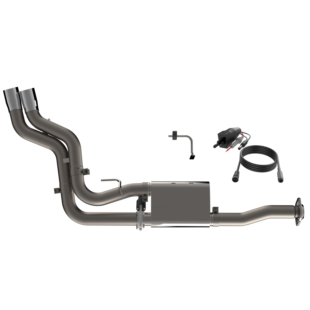 QTP 2015-2020 Ford F-150 Polished Screamer Cat Back Exhaust - 440015 QTP