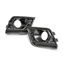 Load image into Gallery viewer, Anderson Composites 2014 - 2015 Camaro Type-Z28 Carbon Fiber Air Duct Bezels (Pair) - AC-FLS14CHCAM-Z28