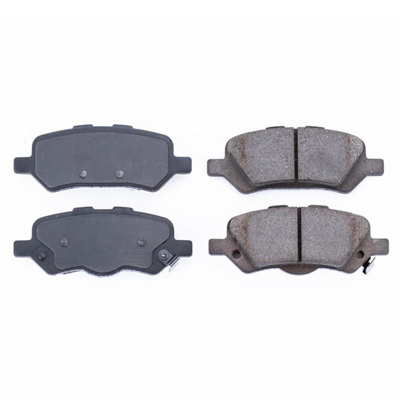 Power Stop 09-16 Toyota Venza Rear Z16 Evolution Ceramic Brake Pads PowerStop