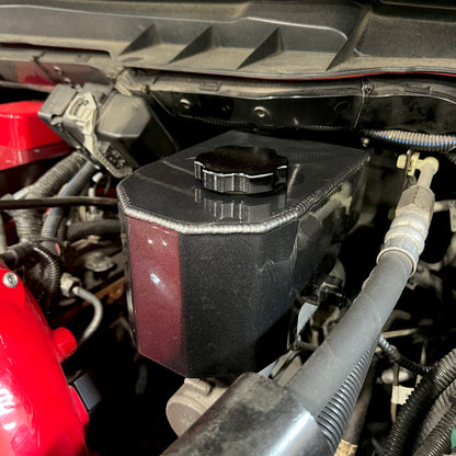 Wehrli 06-24 5.9L & 6.7L Cummins Brake Master Cylinder Reservoir Cover- Semi Gloss Black