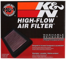 Load image into Gallery viewer, K&amp;N 93-01 Kawasaki ZX11 Ninja/93-01 ZZR1100/02-05 ZZR1200 Replacement Air Filter