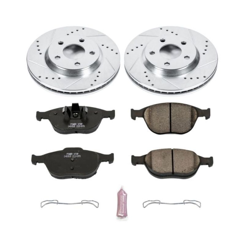 Power Stop 2005 Buick LeSabre Front Z23 Evolution Sport Brake Kit PowerStop