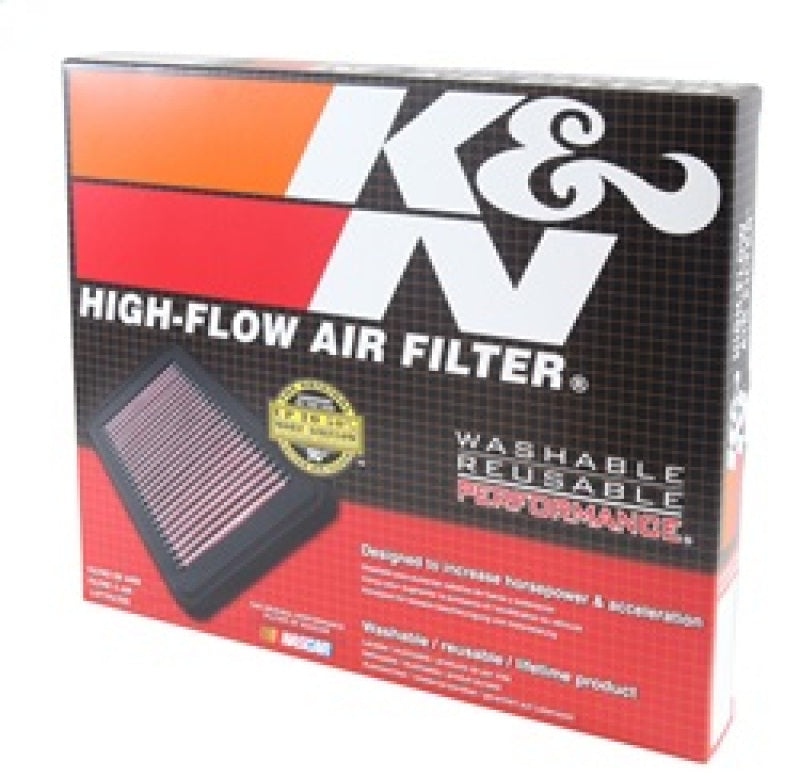 K&N Replacement Panel Air Filter for Toyota 2014 Tundra 4.6L/5.7L/ 2014 Sequoia 5.7L V8 K&N Engineering