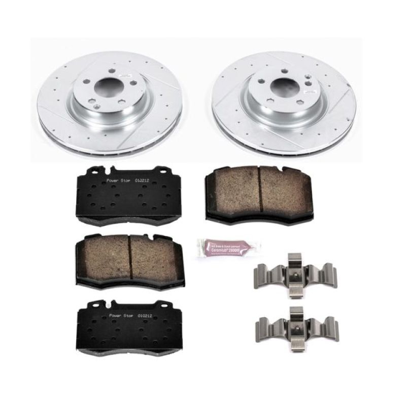 Power Stop 2006 Mercedes-Benz CLS500 Front Z23 Evolution Sport Brake Kit PowerStop
