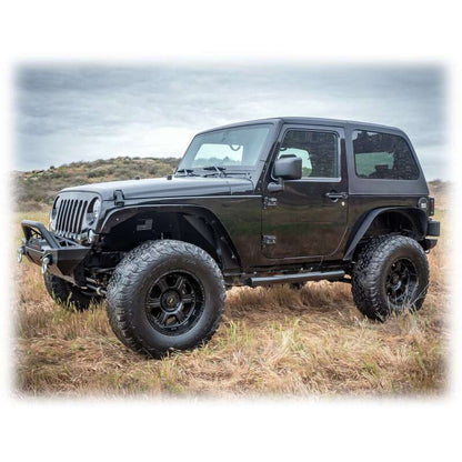 Turn Offroad 2007-2018 Jeep JK 2 Door Fastback Hardtop 2 Piece Primer (Paintable)
