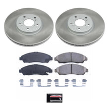 Load image into Gallery viewer, Power Stop 09-15 Honda Pilot Front Semi-Coated Rotor Kit