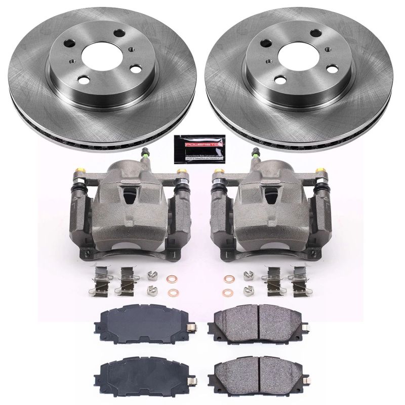 Power Stop 2013 Scion iQ Front Autospecialty Brake Kit w/Calipers PowerStop
