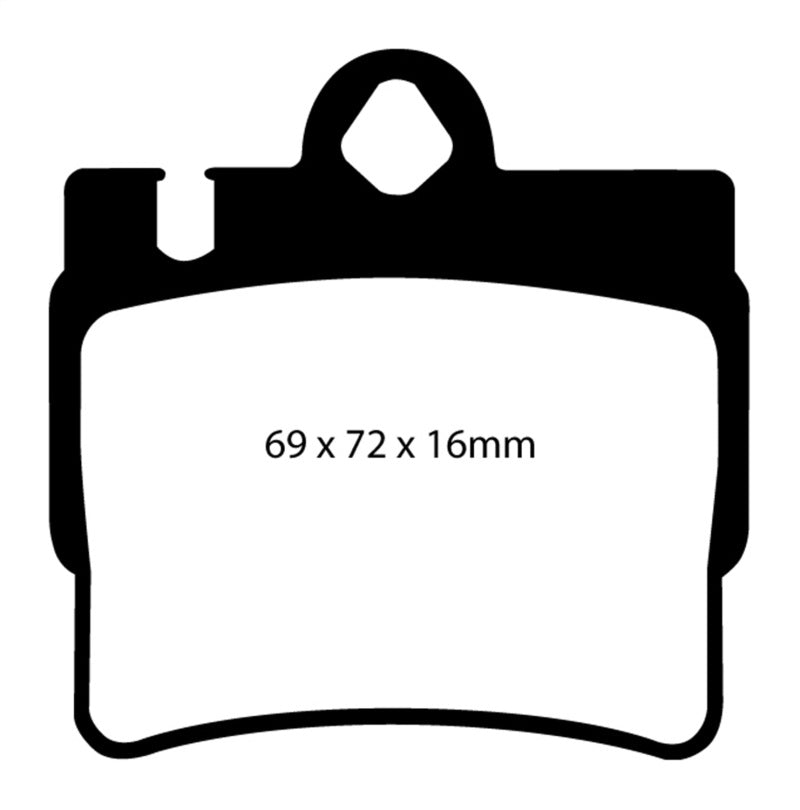 EBC RedStuff Rear Brake Pads - DP31364C EBC
