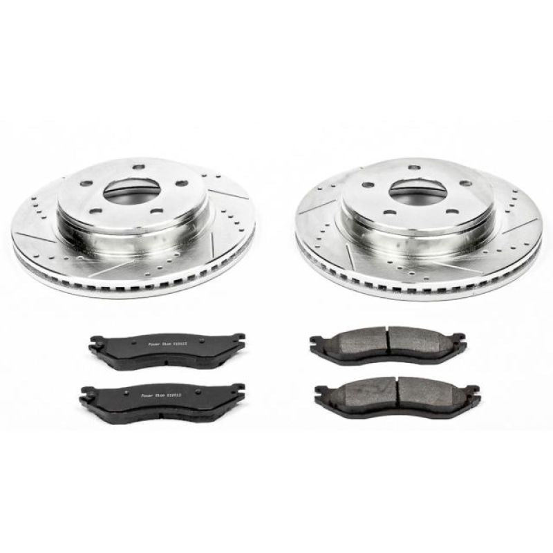 Power Stop 04-06 Dodge Durango Front Z23 Evolution Sport Brake Kit PowerStop