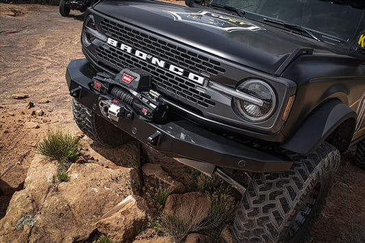 ICON Impact Pro Series Front Winch Bumper for 2021-2023 Ford Bronco - 45201