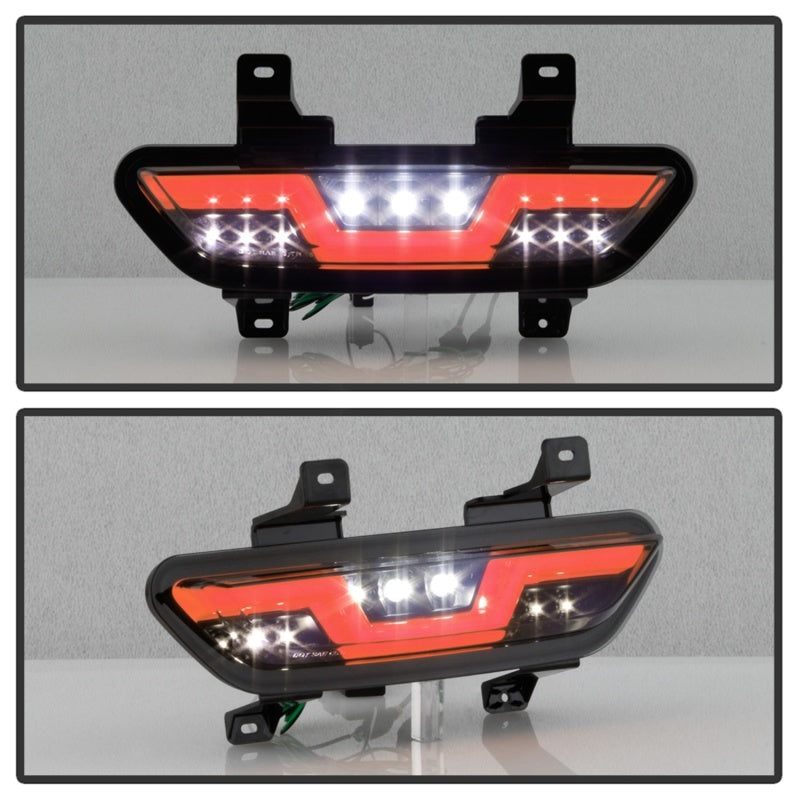 Spyder 15-16 Ford Mustang LED Reverse Lights - Black Smoke (ALT-YD-FM15RED-REV-BSM) SPYDER