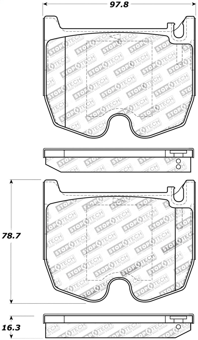 StopTech Performance Brake Pads Stoptech