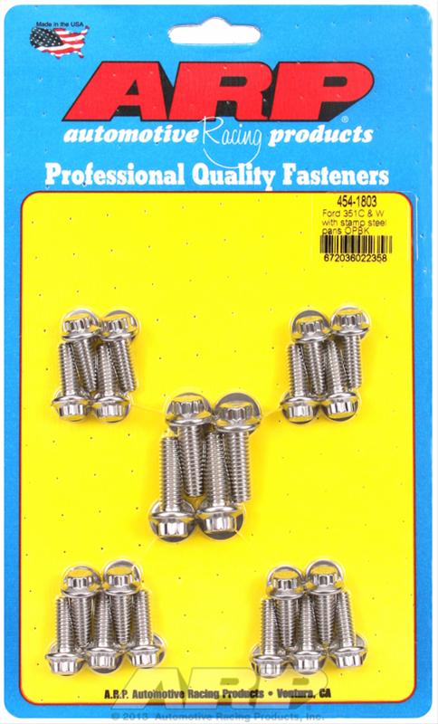ARP Ford SS 12pt 351C and W Oil Pan Bolt Kit