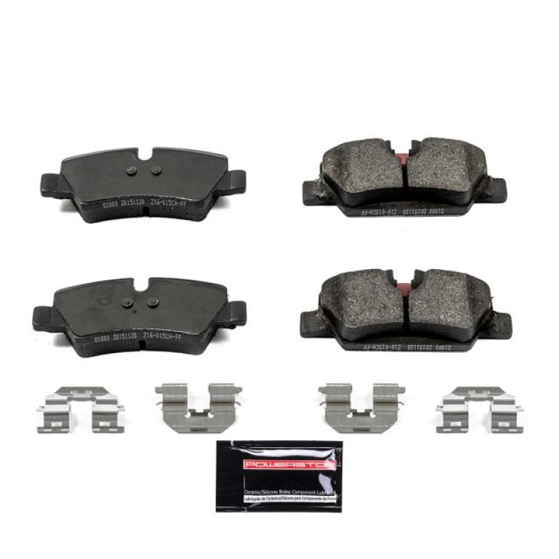 Power Stop 15-19 Mini Cooper Rear Z23 Evolution Sport Brake Pads w/Hardware PowerStop