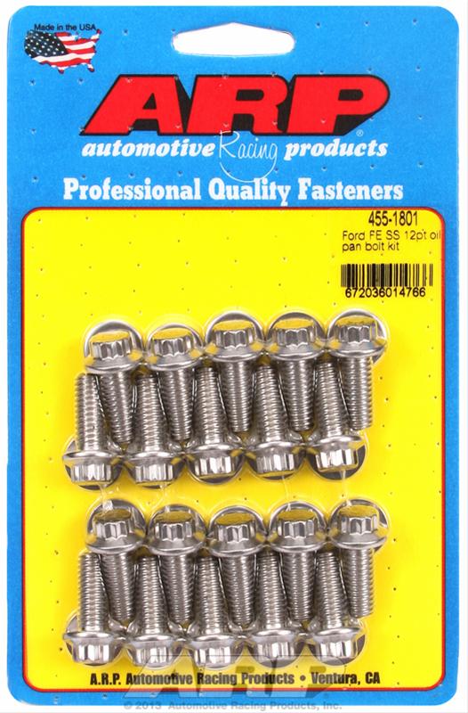 ARP Ford FE SS 12pt Oil Pan Bolt Kit