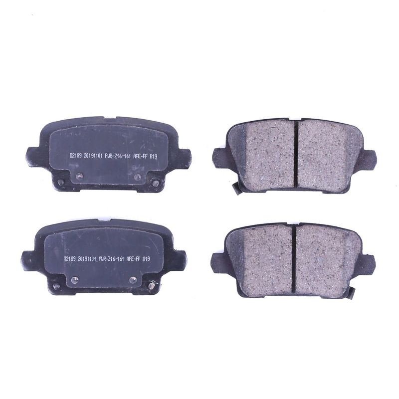 Power Stop 2019 Buick Regal Sportback Rear Z16 Evolution Ceramic Brake Pads PowerStop
