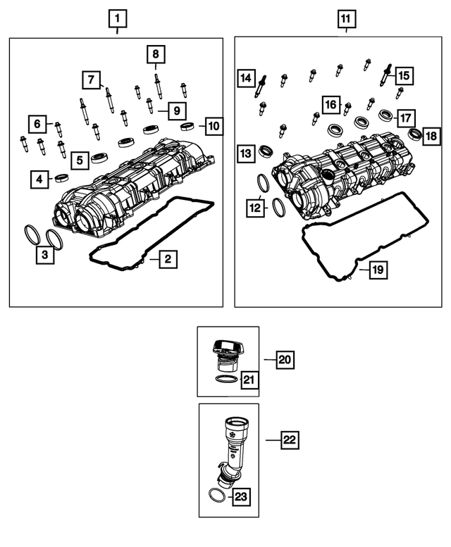 OEM Mopar Spark Plug Gasket (5184778AB) X1