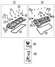 Load image into Gallery viewer, OEM Mopar Spark Plug Gasket (5184778AB) X1