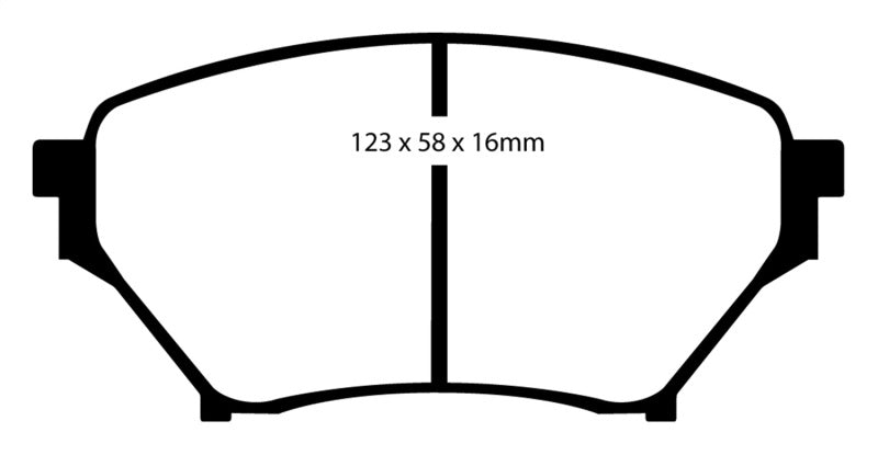 EBC RedStuff Front Brake Pads - DP31452C EBC