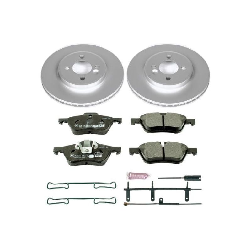 Power Stop 02-06 Mini Cooper Front Euro-Stop Brake Kit PowerStop