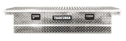 Tradesman Aluminum Single Lid Cross Bed Truck Tool Box (70in.) - Brite Tradesman