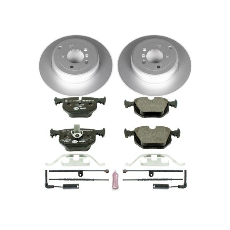 Power Stop 03-05 Land Rover Range Rover Rear Euro-Stop Brake Kit PowerStop