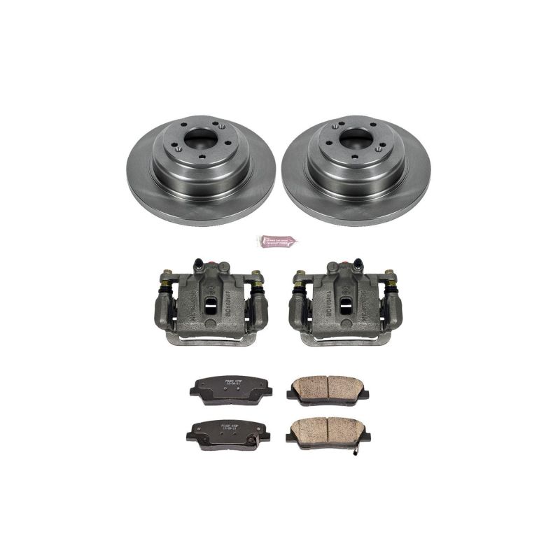 Power Stop 10-16 Hyundai Genesis Coupe Rear Autospecialty Brake Kit w/Calipers PowerStop