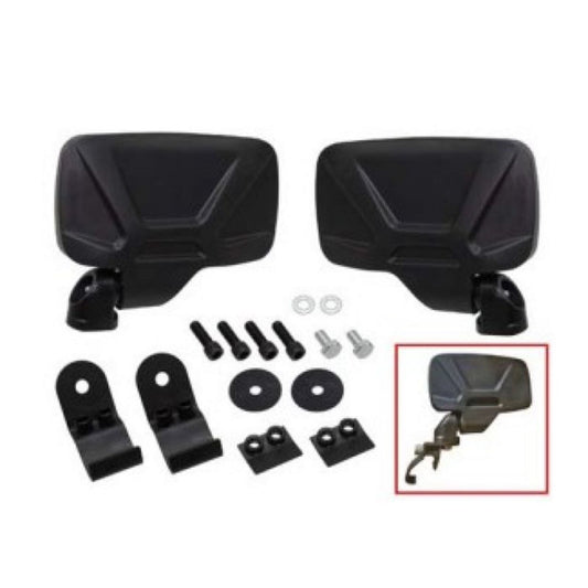 Seizmik ABS UTV Side View Mirrors for 2/1.875-Inch Round ROPS