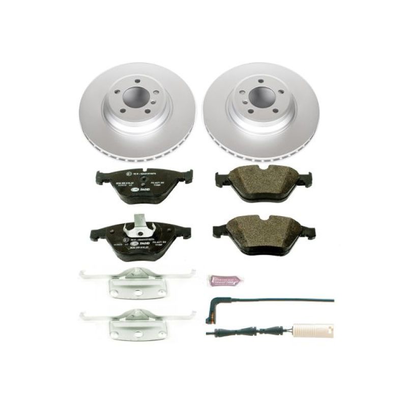 Power Stop 02-05 BMW 745i Front Euro-Stop Brake Kit PowerStop