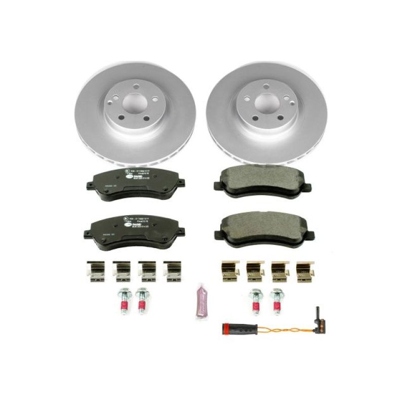 Power Stop 13-15 Mercedes-Benz GLK250 Front Euro-Stop Brake Kit PowerStop