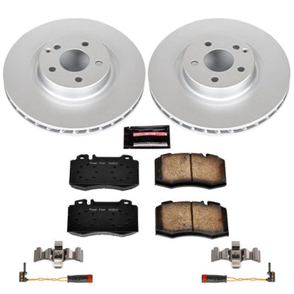 Power Stop 2003 Mercedes-Benz SL500 Front Z23 Evolution Sport Coated Brake Kit PowerStop