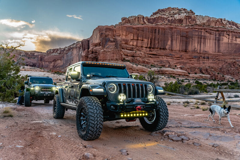 Oracle Jeep Wrangler JL/Gladiator JT Integrated Windhsiled LED Light Bar System ORACLE Lighting