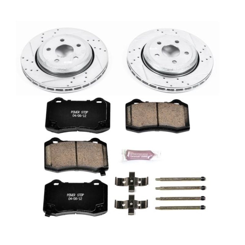 Power Stop 18-19 Dodge Durango Rear Z23 Evolution Sport Brake Kit PowerStop