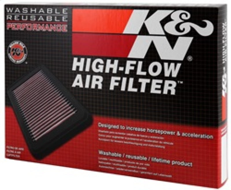 K&N 07-15 Jeep Wrangler L4-2.8L DSL Replacement Drop In Air Filter K&N Engineering