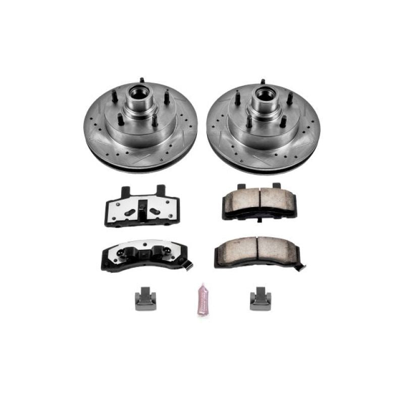 Power Stop 87-93 Ford E-150 Front Z36 Truck & Tow Brake Kit PowerStop