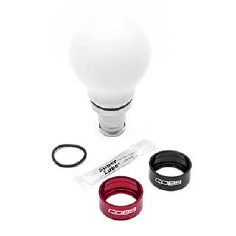 COBB 17-21 Honda Civic Type R 6-Speed Short Weighted COBB Knob - White 2H1360-W