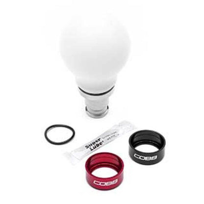 COBB 17-21 Honda Civic Type R 6-Speed Short Weighted COBB Knob - White 2H1360-W