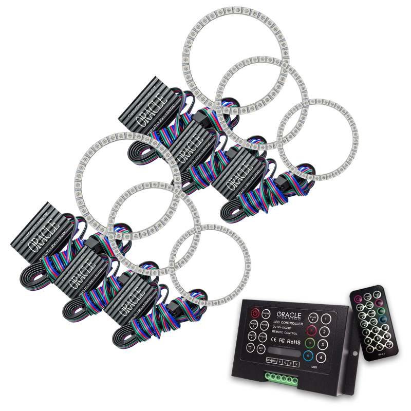 Oracle Cadillac Escalade 07-13 Halo Kit - ColorSHIFT w/ 2.0 Controller ORACLE Lighting