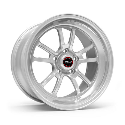Weld S70 RT-S 17x7in / 5x120 BP / 5.3in. BS - Polished Center - Polished Shell Wheel