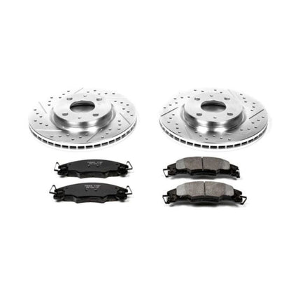 Power Stop 08-11 Ford Focus Front Z23 Evolution Sport Brake Kit PowerStop