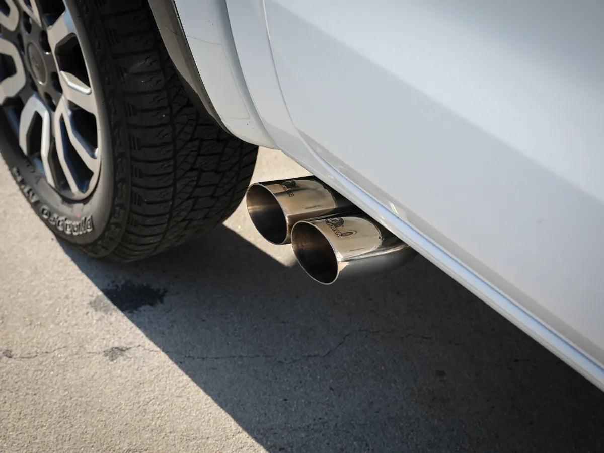 aFe Rebel Series 3in 304 SS Cat-Back Exhaust Side Exit w/ Polished Tips 19 Ford Ranger L4-2.3L (t)