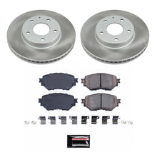 Load image into Gallery viewer, Power Stop 14-16 Mazda 3 Front Semi-Coated Rotor Kit