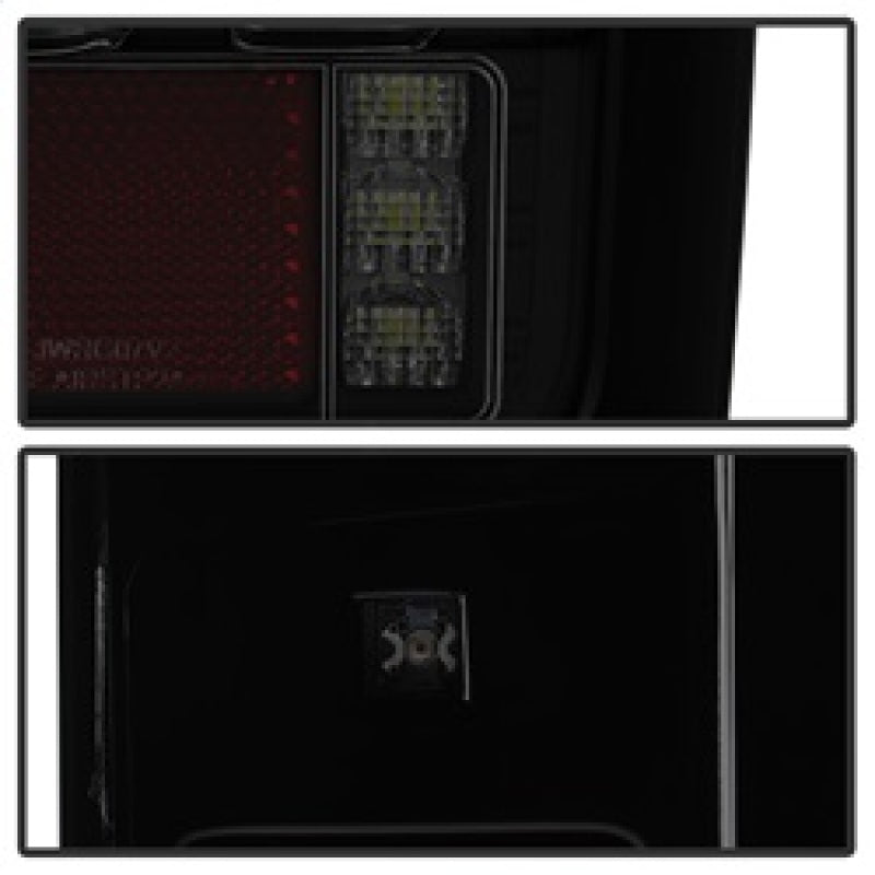 Spyder 07-16 Jeep Wrangler Verison 2 Light Bar LED Tail Lights - Smoke (ALT-YD-JWA07V2-LBLED-BSM) SPYDER