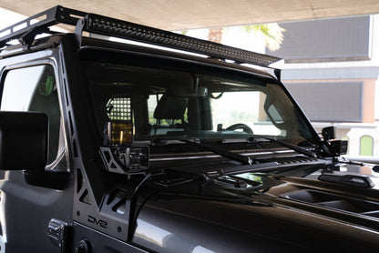 DV8 Offroad 2018+2025  Jeep Wrangler JLO A Pillar Dual Light Pod Mounts LBJL-11.