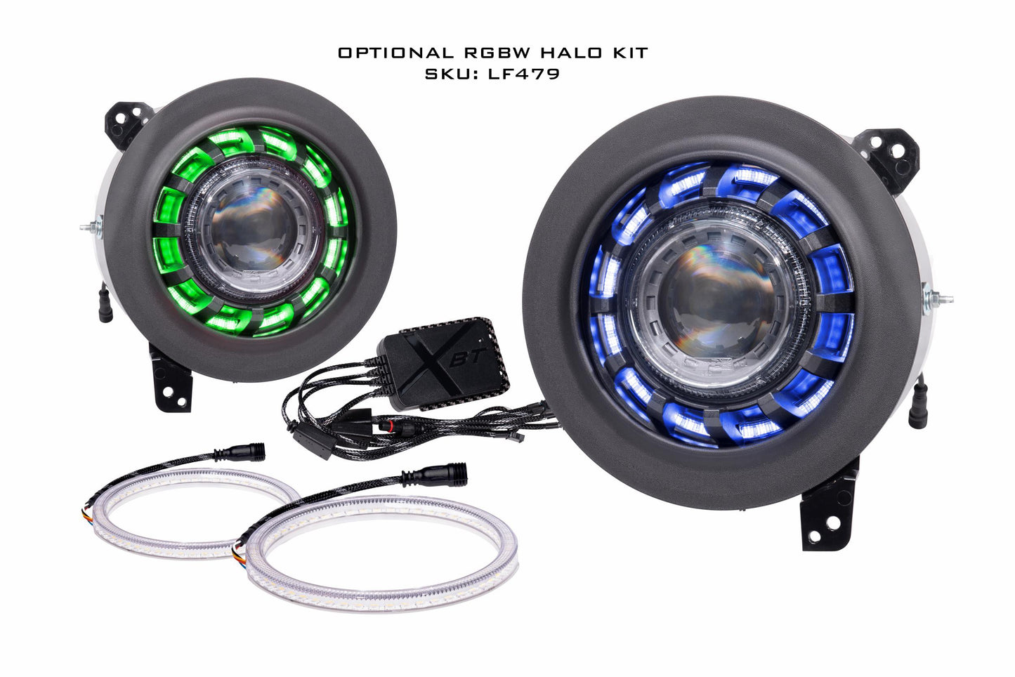 Morimoto Super7 LED Headlights for Jeep Wrangler JL / Gladiator JT – LF517